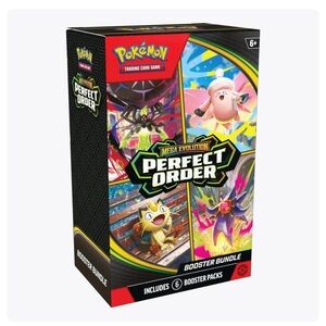 Pokémon TCG Mega Evolution Perfect Order Booster Bundle